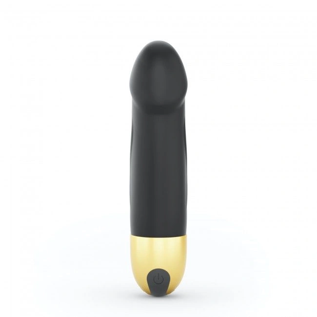 Вибратор Dorcel Real Vibration S Gold 2.0, диам 3,7см, перезаряжаемый, для точки G фото 3