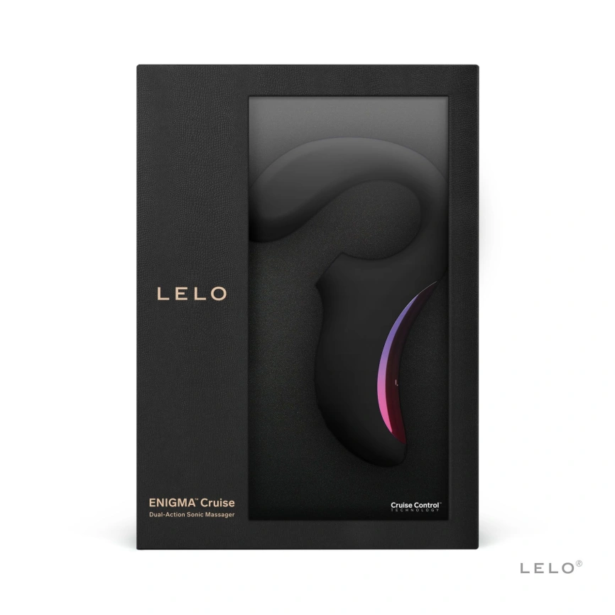 Клиторально-вагинальный звуковой стимулятор LELO Enigma Cruise Black фото 10