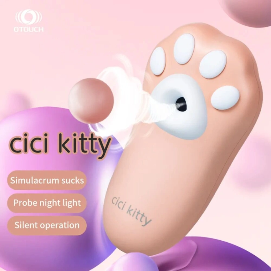 Вакуумный клиторальный стимулятор Otouch Cici Kitty фото 3