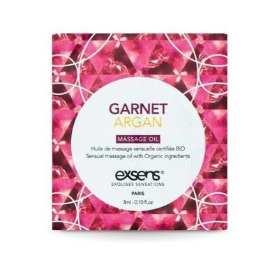 Пробник массажного масла EXSENS Garnet Argan 3мл (срок до 01.06.2026) фото 1