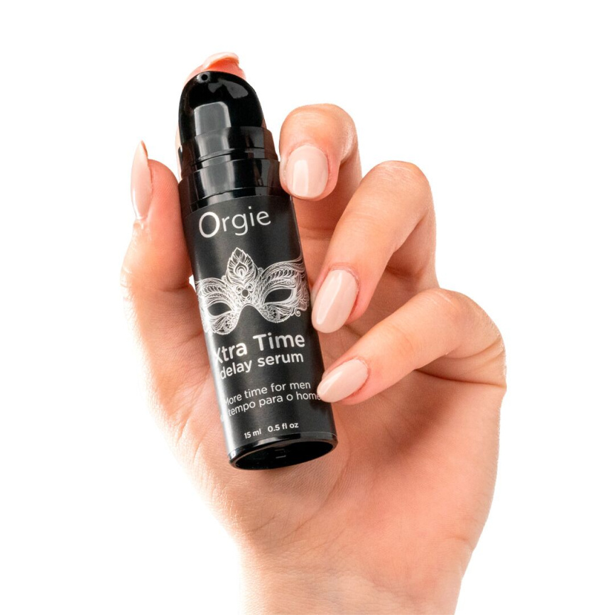 Сироватка-пролонгатор Orgie Xtra Time Delay Serum, 15 мл, без анестетиків, на силіконовій основі фото 2