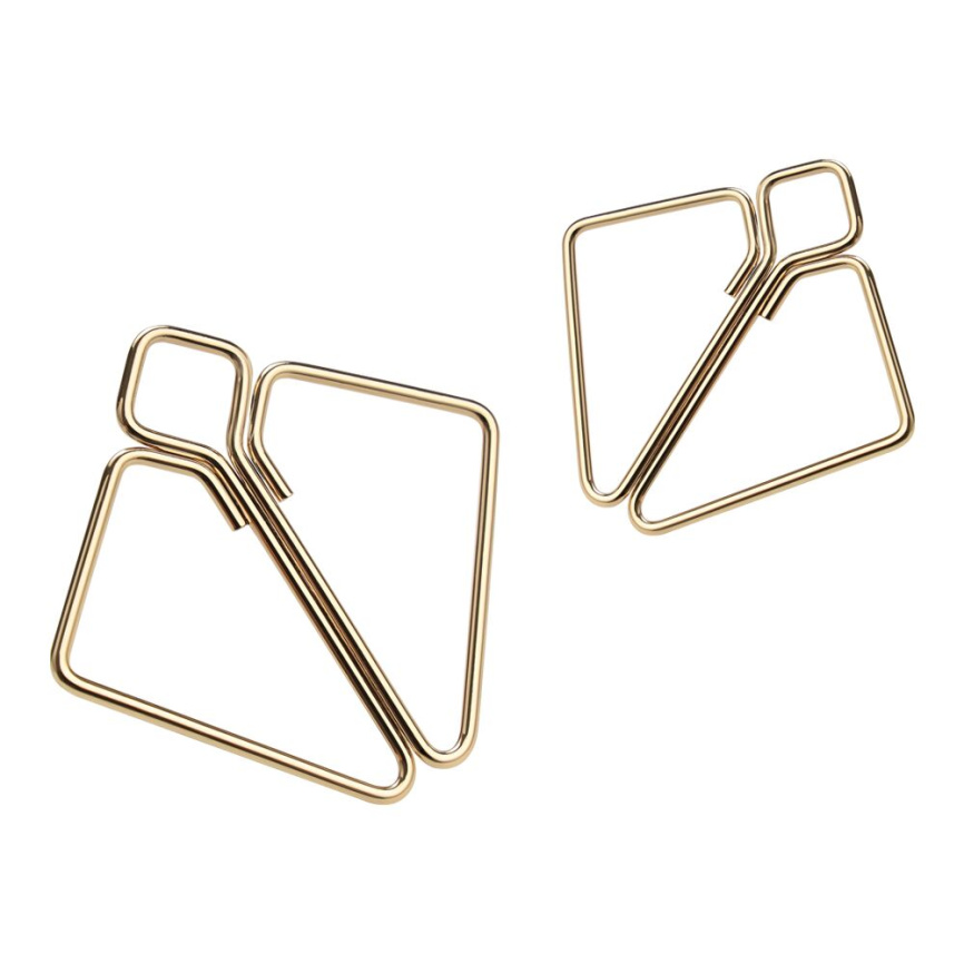 Затискачі для сосків LOCKINK Minimalism Nipple Clamps, золотисті фото 1