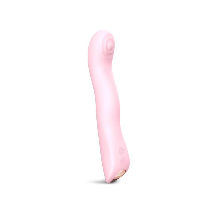 Вибратор Love To Love SWAP - BABY PINK, с пульсирующей жемчужиной для точки G, 3 мотора, гнется фото 1