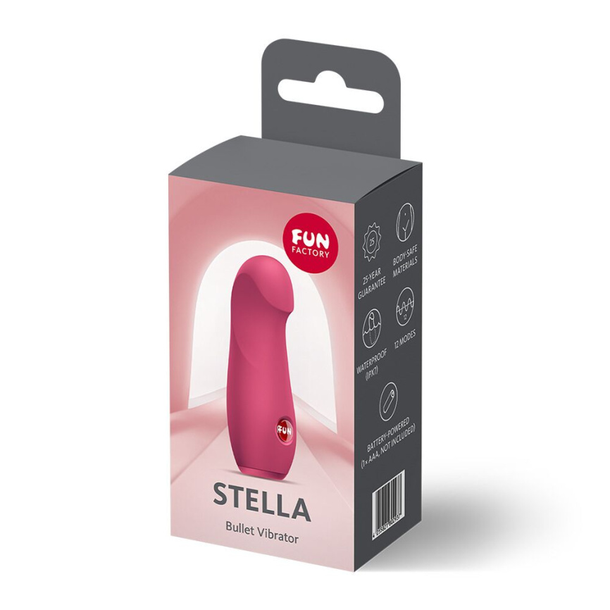 Вібратор Fun Factory Stella Raspberry фото 7