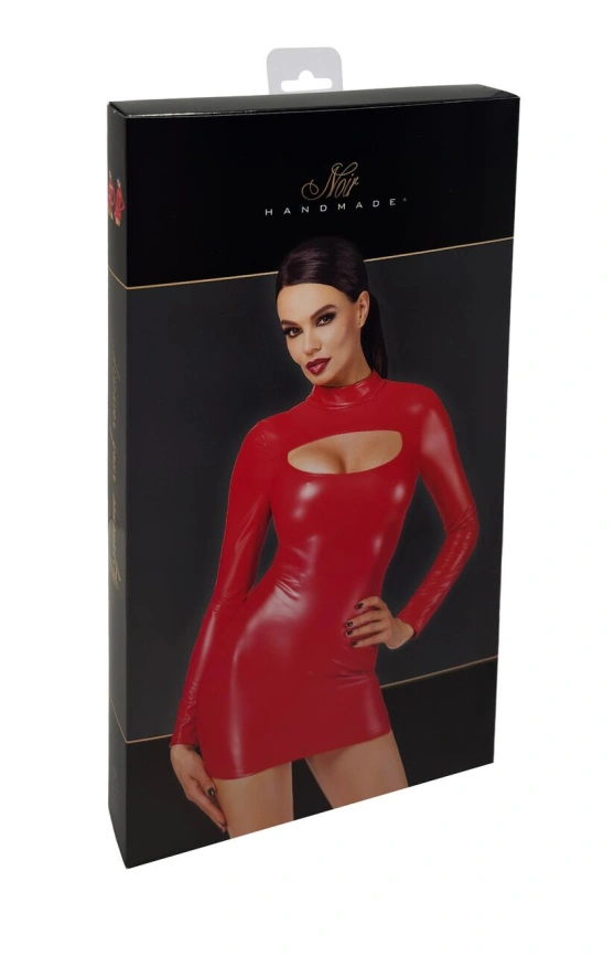 Платье Noir Handmade F367 Bombshell Bodycon Dress Red XS фото 9
