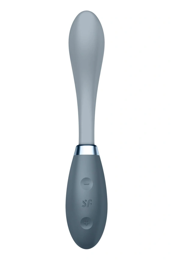 Вибратор Satisfyer G-Spot Flex 3 Grey, гибкий ствол с фиксацией положения фото 3