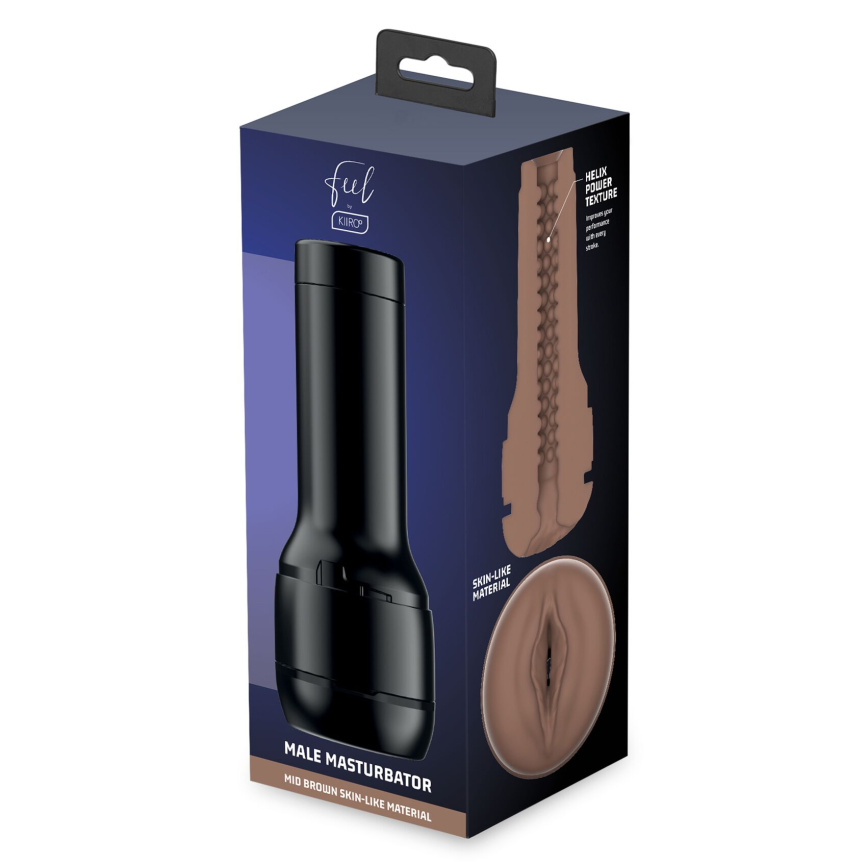 Мастурбатор-вагіна Kiiroo Feel Stroker Mid Brown для секс-машини Kiiroo Keon фото 4