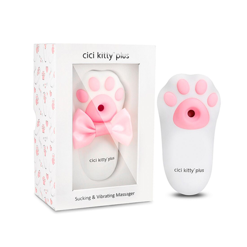 Вакуумний кліторальний стимулятор з вібрацією Otouch Cici Kitty Plus фото 7