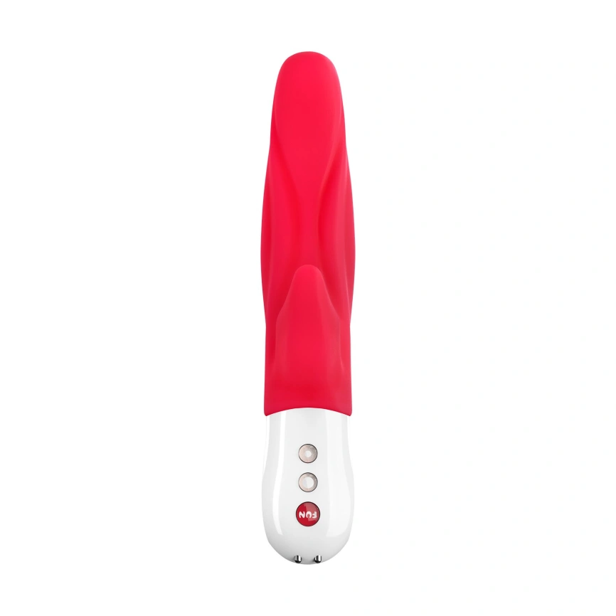 Вибратор-кролик для точки А Fun Factory LADY BI india red, 2 мотора, 12 режимов фото 2