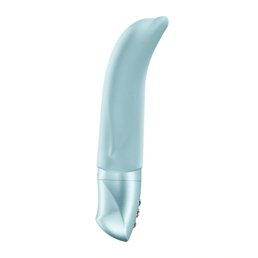 Вибратор для точки G Fun Factory Diva Dolphin Ice Blue, 10 режимов работы, на батарейках фото 5