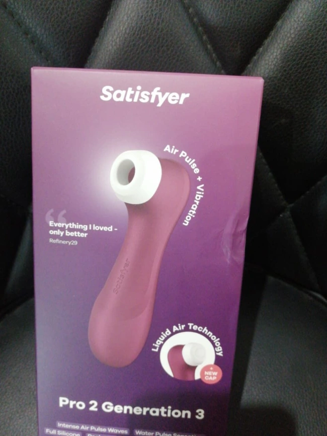 Вакуумный клиторальный стимулятор Satisfyer Pro 2 Generation 3 with Liquid Air (мятая упаковка!!!) фото 2