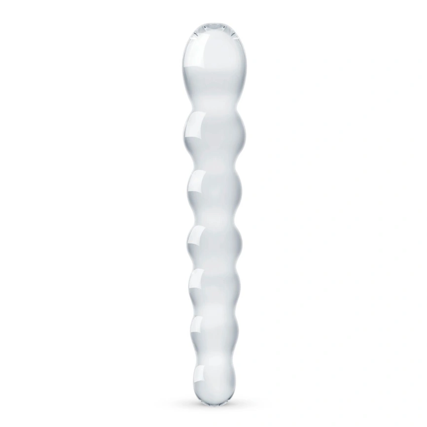 Стеклянный дилдо в виде бусин Gildo Glass Dildo No. 19 фото 1