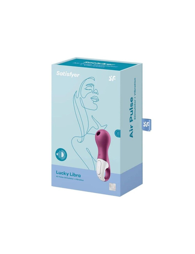 Вібромасажер із вакуумною стимуляцією Satisfyer Lucky Libra фото 4