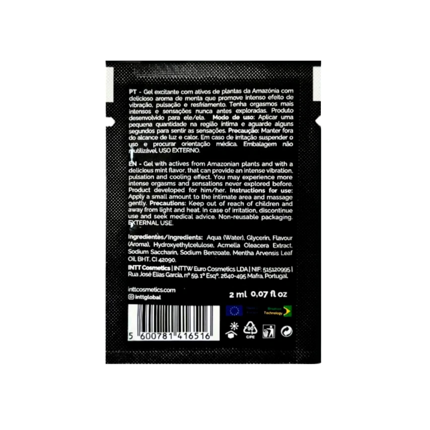 Пробник жидкого вибратора Intt Vibration Ice (2 мл) фото 2