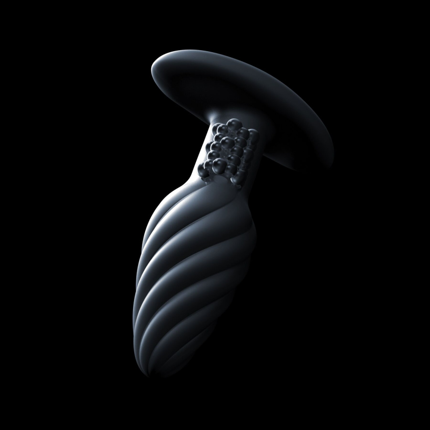 Анальна пробка з вібрацією та перлинним масажем Dorcel Spin Plug, макс. діам. 3,8 см, пульт ДК фото 7