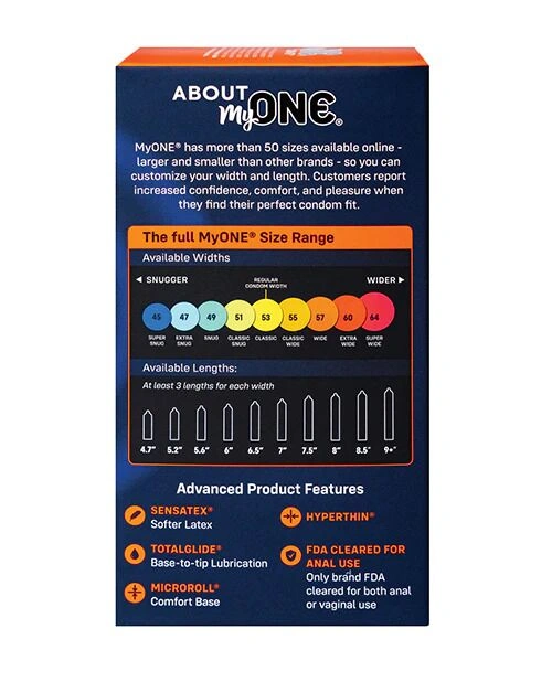 Презервативы MyONE Extra Wide 10 шт, картонная коробка фото 2