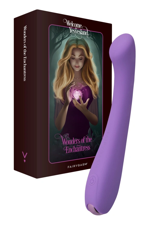 Вибратор для точки G FairyGasm MerryWand violet фото 1