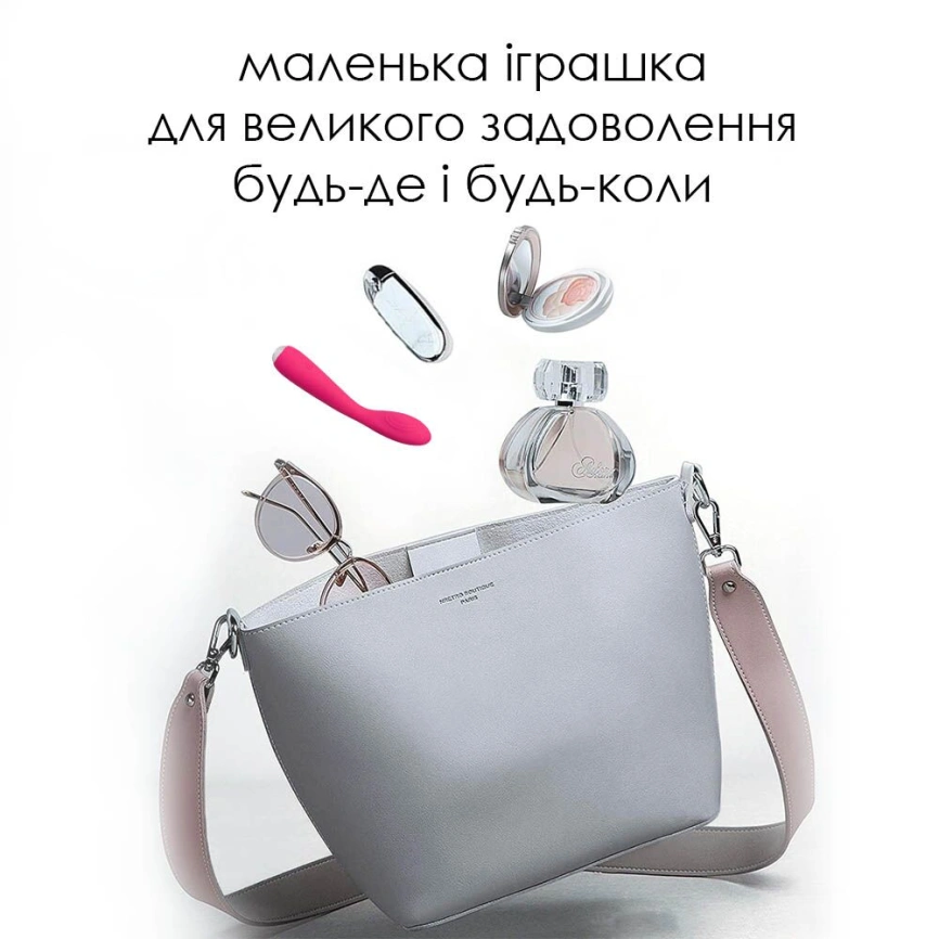 Вибратор для клитора и точки G Svakom Iris Plum Red фото 6