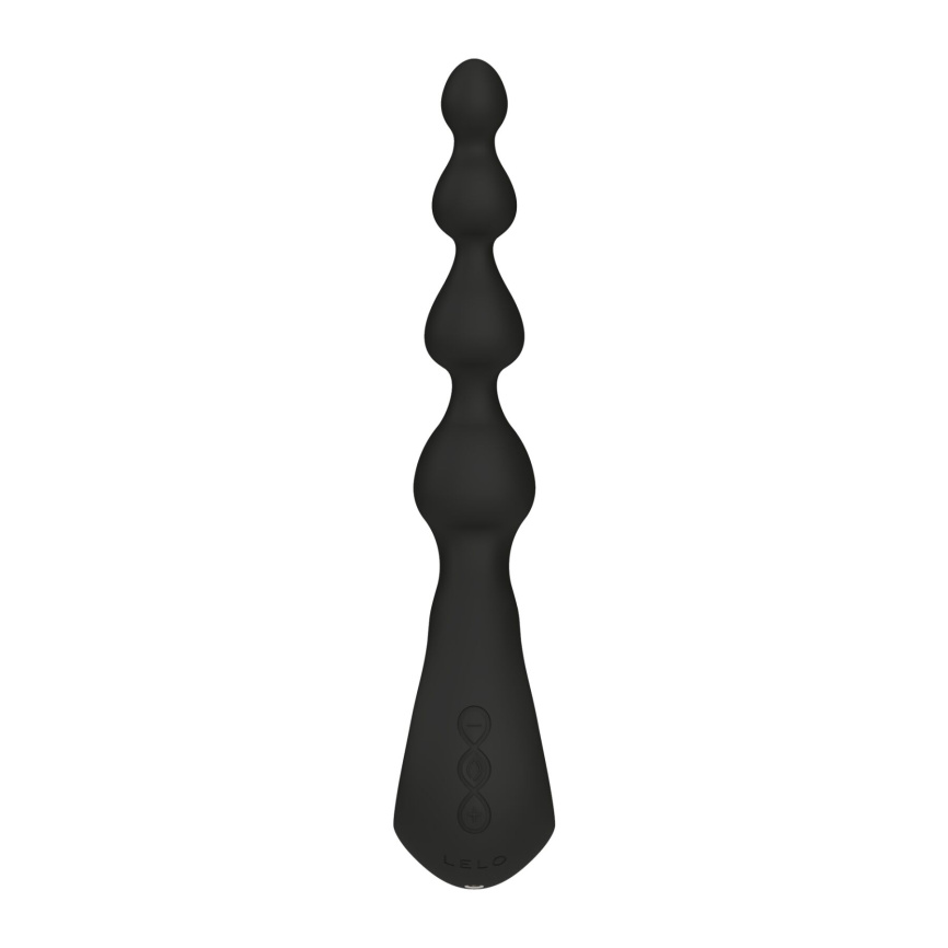 Анальне намисто з вібрацією LELO Soraya Beads Black, різний діаметр намистин, 8 режимів фото 3