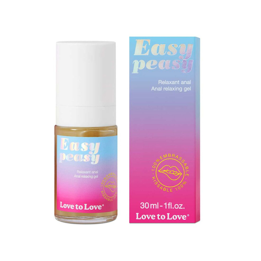 Анальний лубрикант Love To Love Easy Peasy - Anal Relaxing Gel 30 мл фото 1