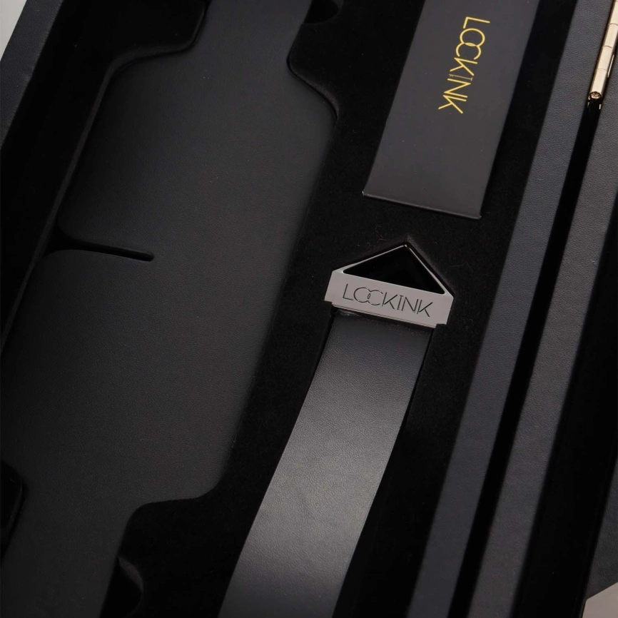 БДСМ-набор LOCKINK All-in-1 BDSM Play Kit, черный, ремни, маска, кляпы, анальные пробки, свечи фото 4