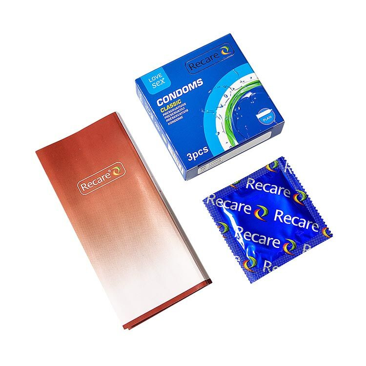 Презервативи Recare Classic Condoms 3 шт, класичні фото 3