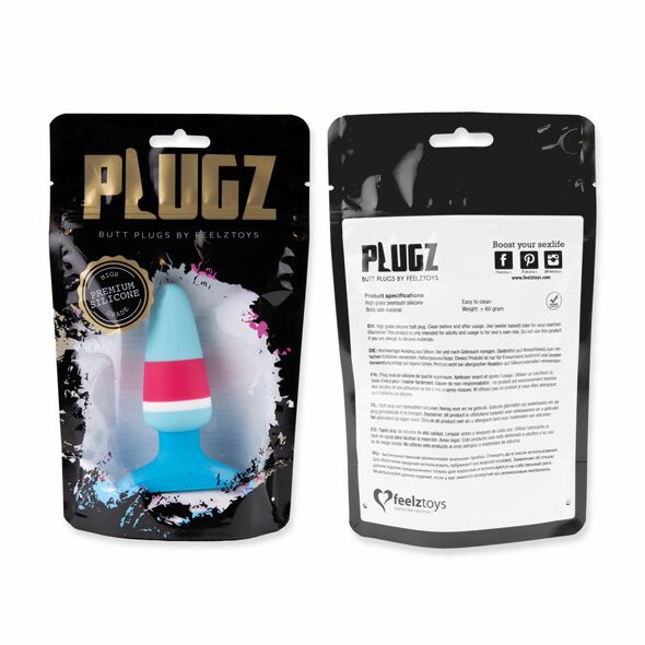 Анальна пробка FeelzToys - Plugz Butt Plug Colors Nr. 1 фото 3