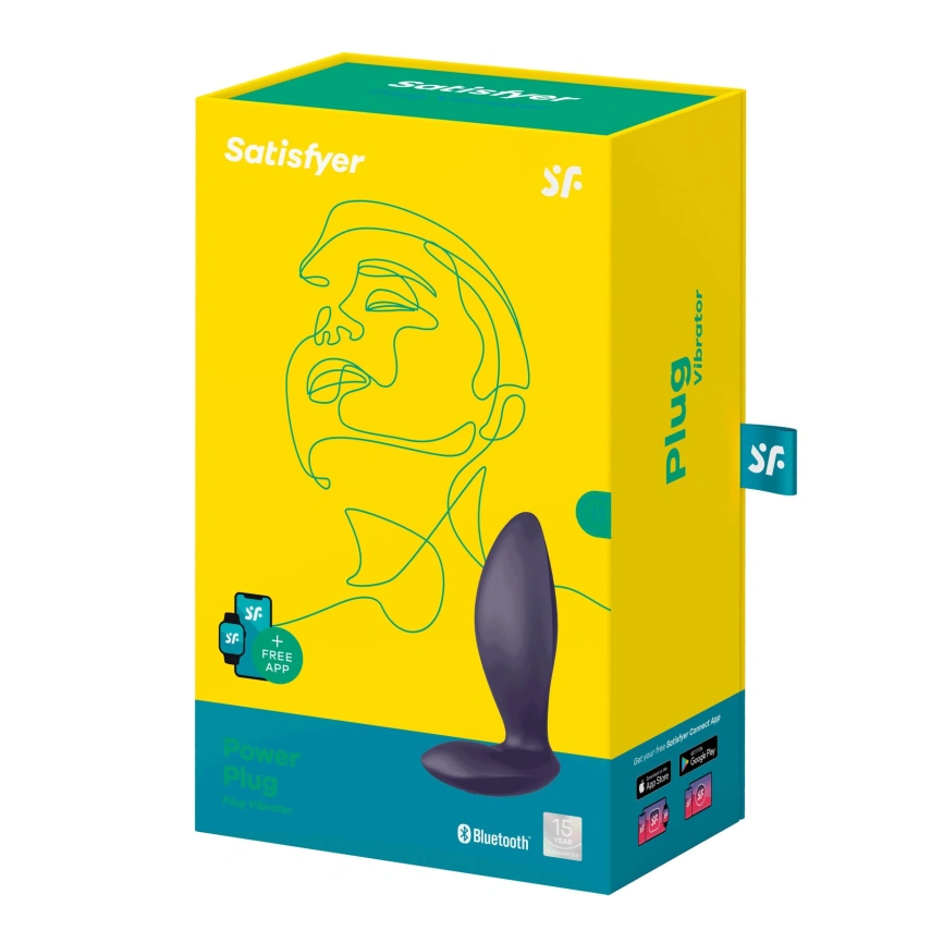 Анальная смарт-пробка с вибрацией Satisfyer Power Plug, очень мощная фото 7