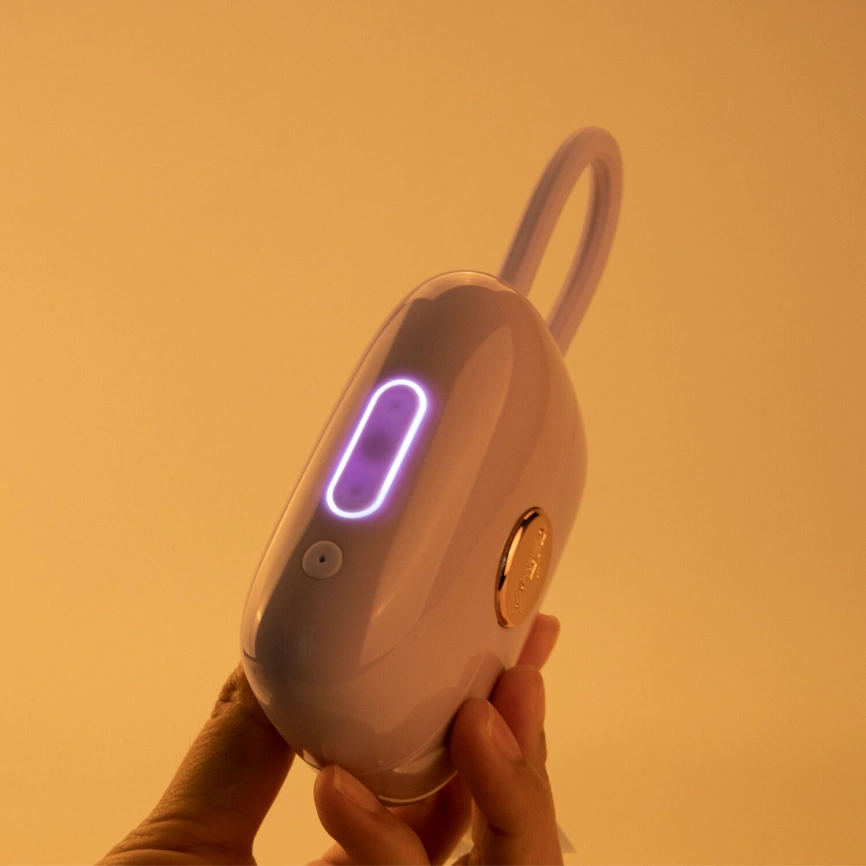 Вакуумный клиторальный стимулятор Otouch Louis Vibrate Purple с виброяйцом, в кейсе фото 8