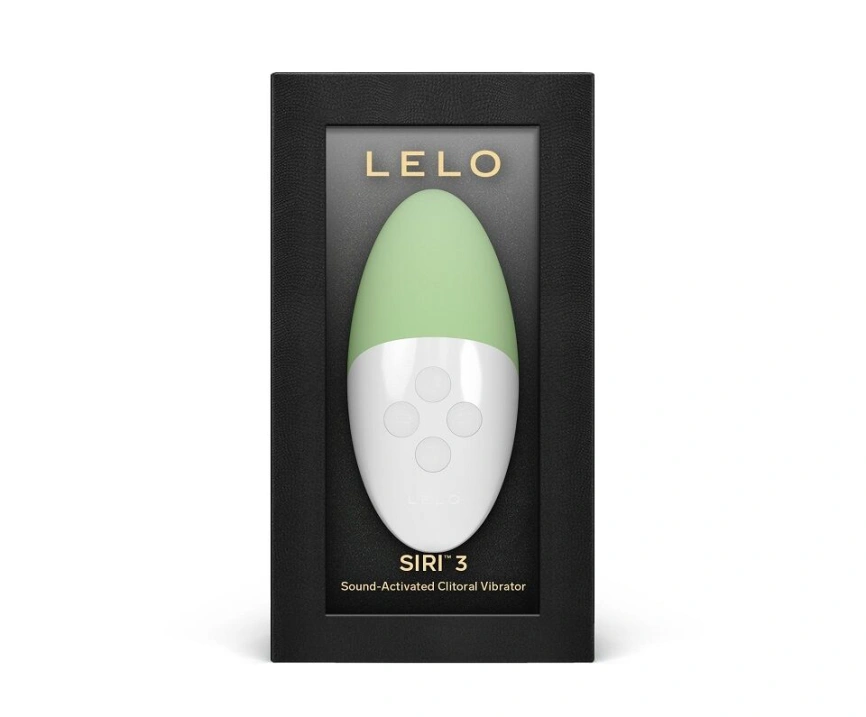 Музыкальный вибратор для клитора LELO SIRI 3 Green, вибрации в ритме звуков без смартфона фото 4