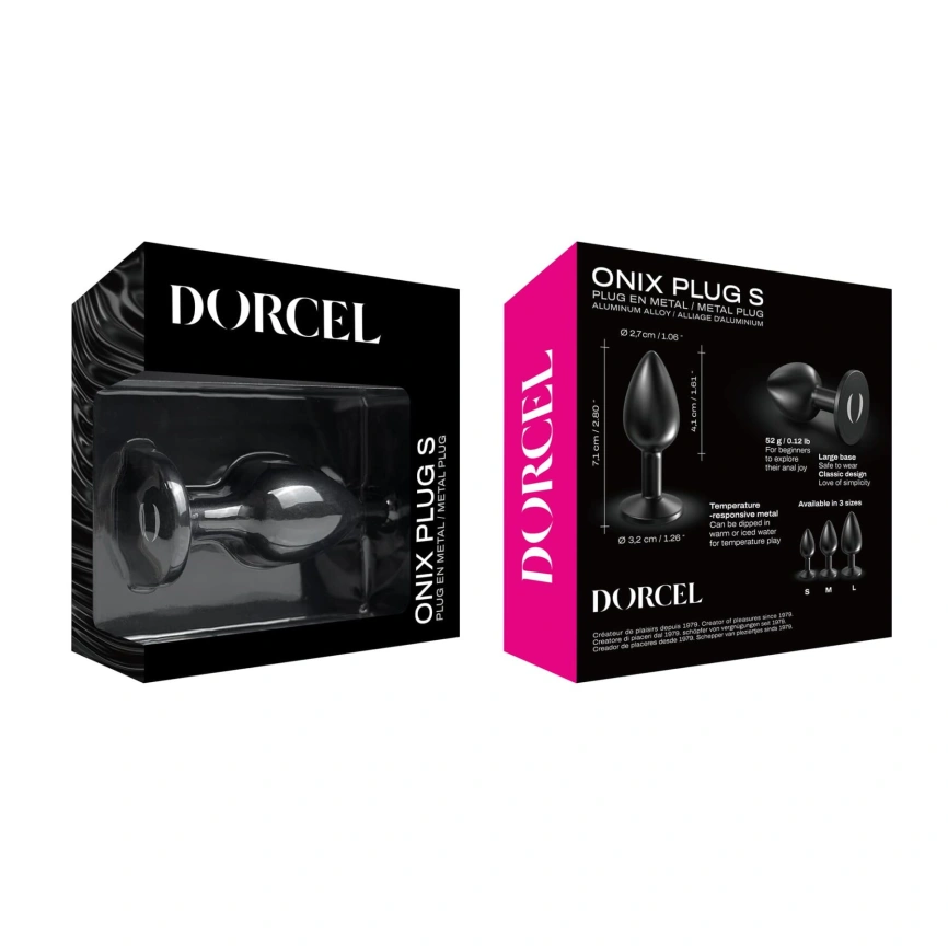 Анальная пробка Dorcel ONIX PLUG S фото 5