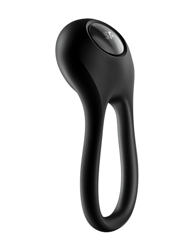 Эрекционное кольцо с вибрацией Satisfyer Majestic Duo для члена и мошонки фото 3