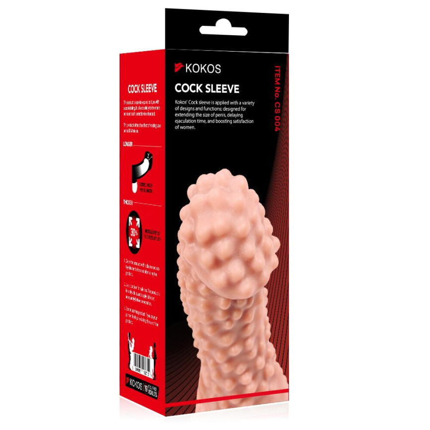 Насадка на член Kokos Cock Sleeve CS 004 M фото 3