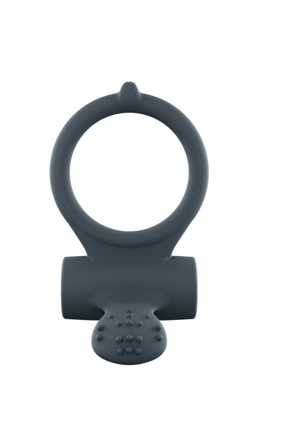 Ерекційне кільце Dorcel Power Clit Plus з вібрацією, перезаряджається, з язичком та щіточкою фото 3
