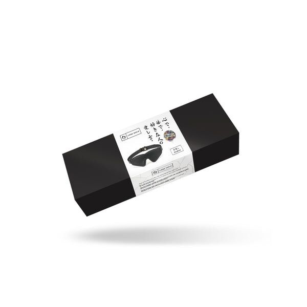 Маска на очі Liebe Seele Boudoir Amor Blindfold Black, щільне прилягання, оксамитовий фініш фото 2