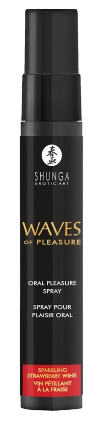Спрей для усиления слюноотделения Shunga Waves of Pleasure Strawberry Sparkling Wine фото 3