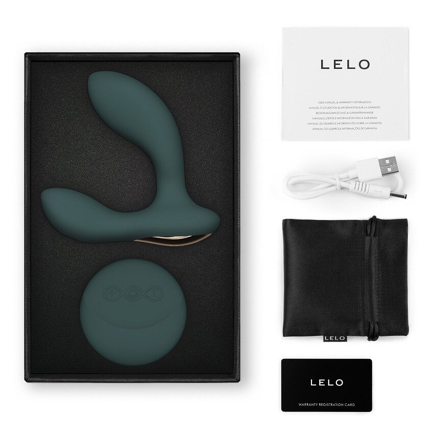 Масажер простати LELO Hugo 2 Remote Green, 2 мотори, дуже потужний, пульт ДК фото 3