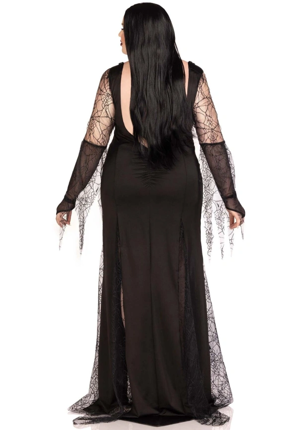 Костюм Мортиши Аддамс Leg Avenue Sexy Spooky Morticia 3X–4X фото 5
