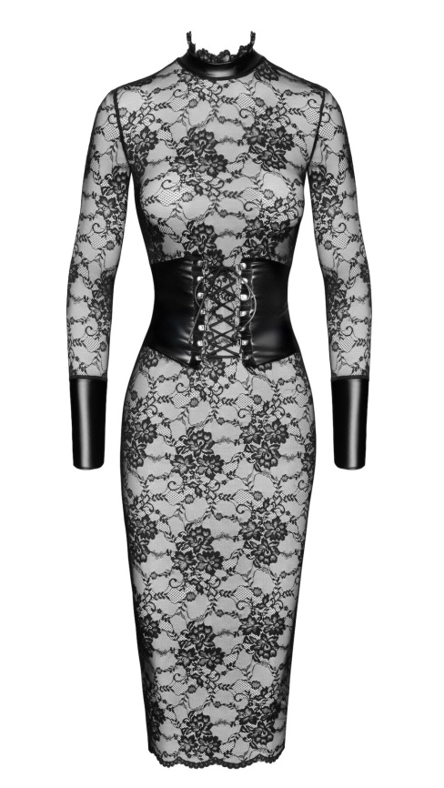 Сукня Noir Handmade F375 Noirelle Lace Corset Midi dress XS фото 7