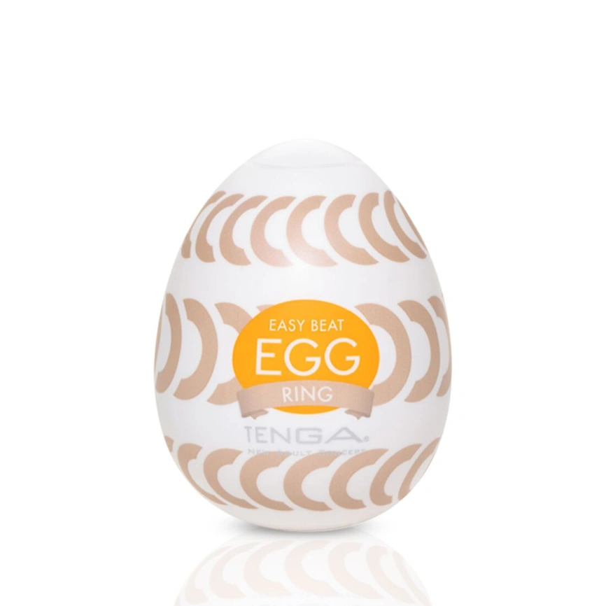 Мастурбатор-яйцо Tenga Egg Ring с ассиметричным рельефом фото 4