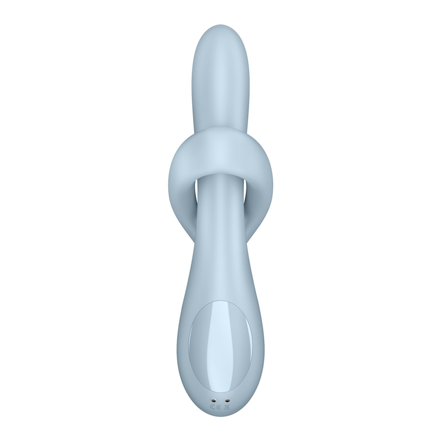 Вібратор з ротацією Satisfyer Heat Flex 4 Blue, підігрів до 39°C фото 4