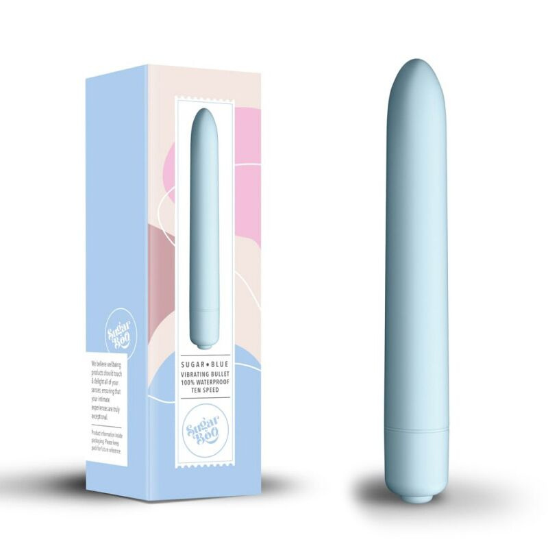 Мінівібратор SugarBoo Sugar Blue, 10 рівнів інтенсивності фото 4