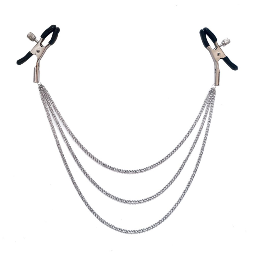 Затискач для сосків Art of Sex - Nipple Jewerlry Three Chains фото 1