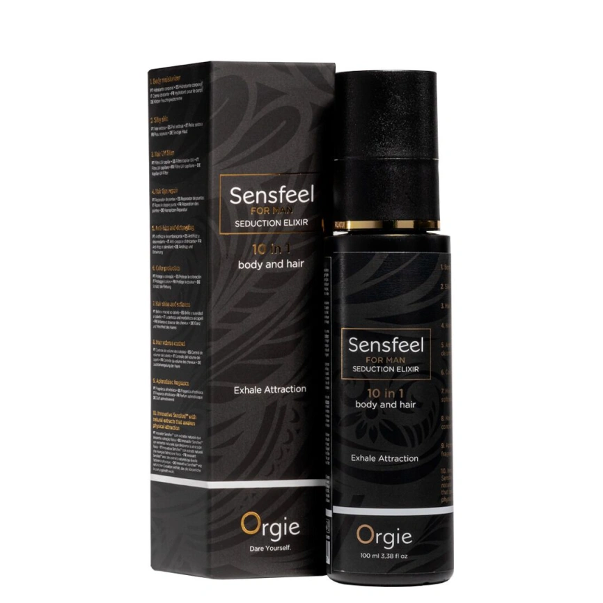 Лосьон с феромонами для тела и волос Orgie – Sensfeel Seduction Elixir 10 in 1 for Man (100 мл) фото 1