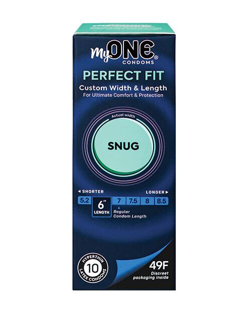 Презервативи MyONE Snug 10 шт, картонна коробка фото 1
