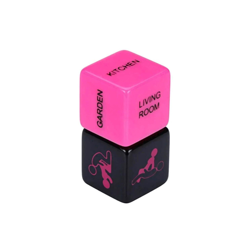 Набір кубиків Wooomy Ooo 5 Dice Set (EN): місця та пози для сексу, інтимні дії та частини тіла фото 2