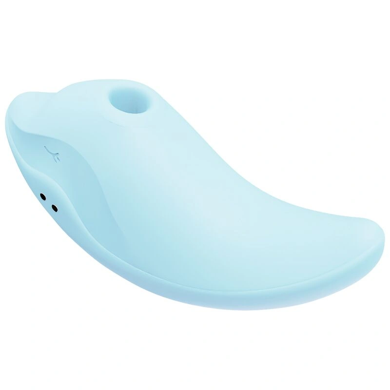 Вибратор и вакуумный стимулятор CuteVibe Heidi Blue фото 2