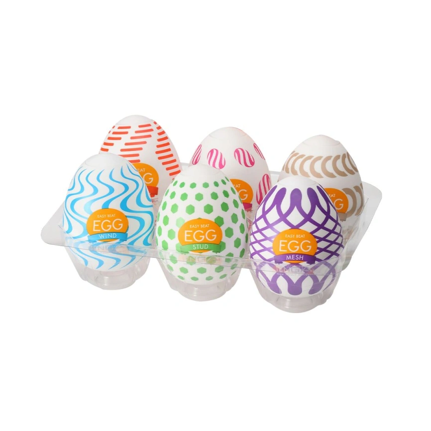 Набор мастурбаторов-яиц Tenga Egg Wonder Pack (6 яиц) фото 6