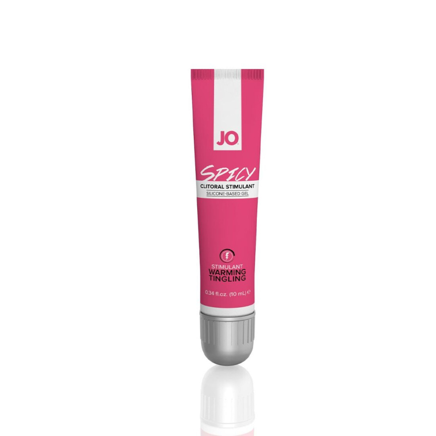 Збуджувальний гель для клітора JO SPICY WARMING (10 мл), розігрівальний фото 1