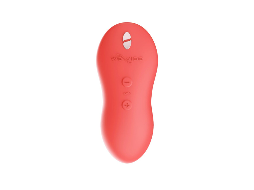 Потужний мінівібромасажер Touch X Crave Coral by We-Vibe, зручно поєднувати з проникним сексом	 фото 1